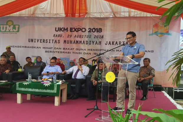 Sandi Ajak Kaum Milenial...