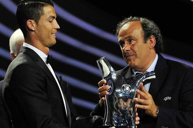 Platini Heran Ronaldo...