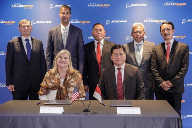 PTDI dan Boeing Teken...