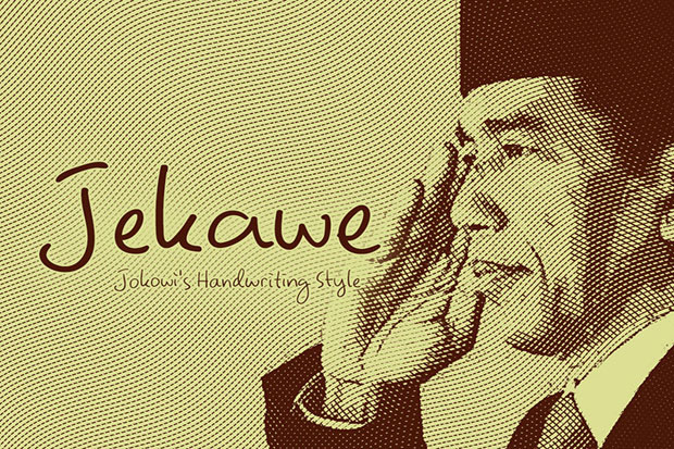 Tulisan Tangan Presiden...