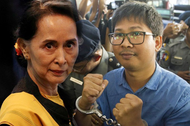 Wartawan Reuters Dipenjara,...