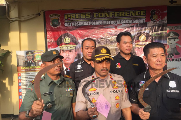 Polisi Ringkus Belasan...