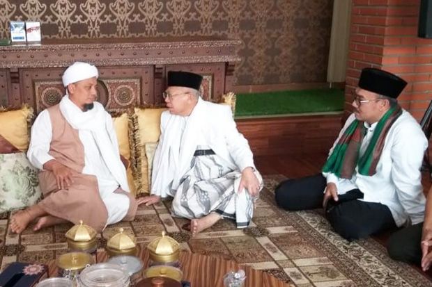Bertemu KH Maruf Amin,...