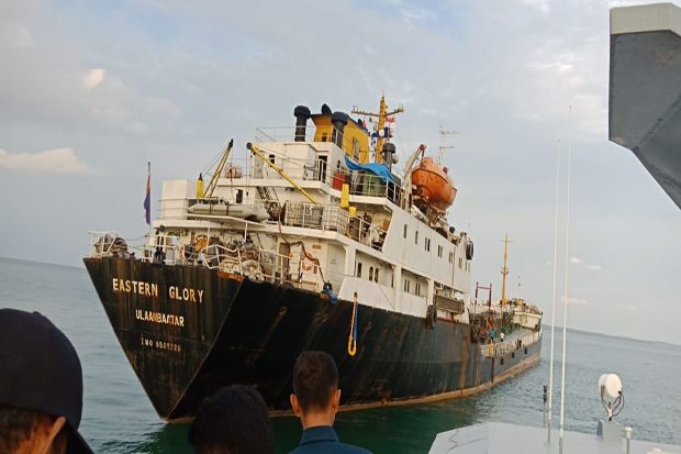 TNI AL Amankan Kapal...