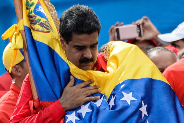Pejabat AS dan Venezuela...