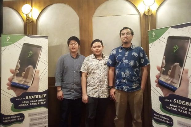 Sidebeep, Aplikasi Penyedia...