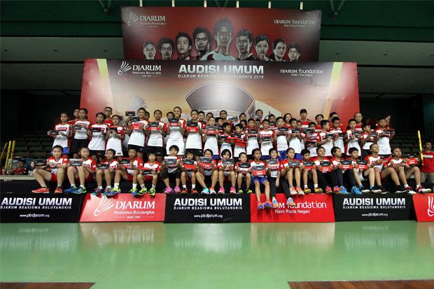 Final Audisi Bulutangkis,...
