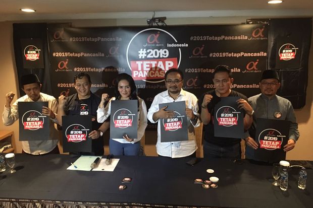 Relawan Jokowi-Maruf...