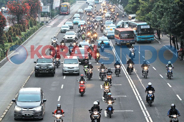 Sepeda Motor Dibatasi,...