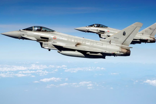 Jet-jet NATO Latihan...