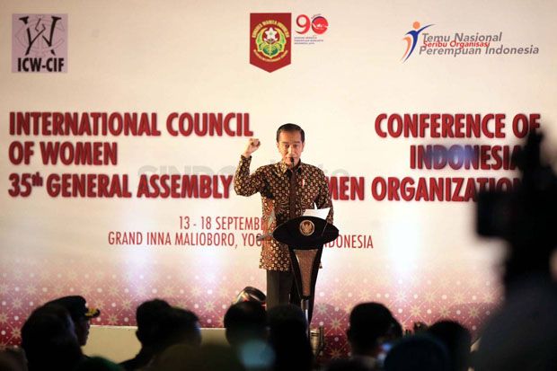 Jokowi: Jadilah Ibu...