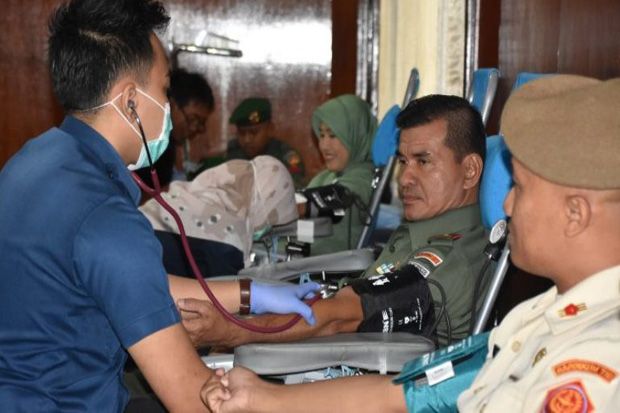 HUT ke-73 TNI, Korem...