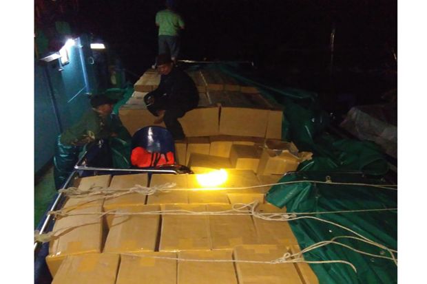 TNI AL Gagalkan Penyelundupan...