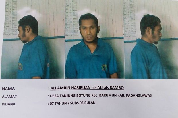 Siang Bolong, Napi Lapas...