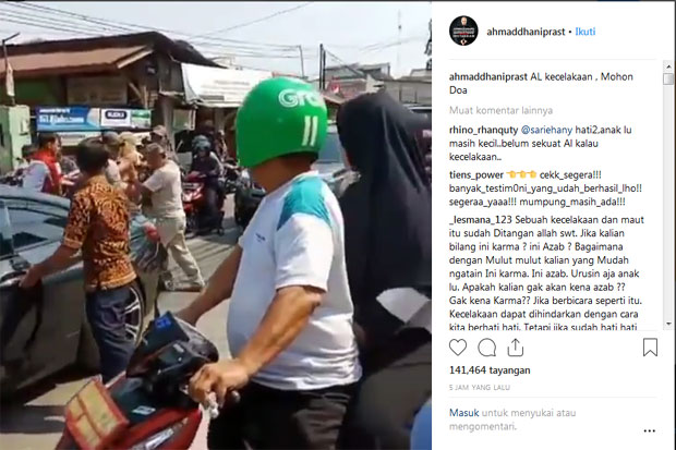 Al Ghazali Kecelakaan...