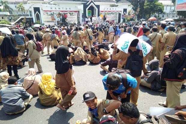 Ratusan Pegawai Honorer...