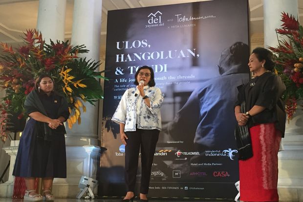Sri Mulyani Sebut Ulos...