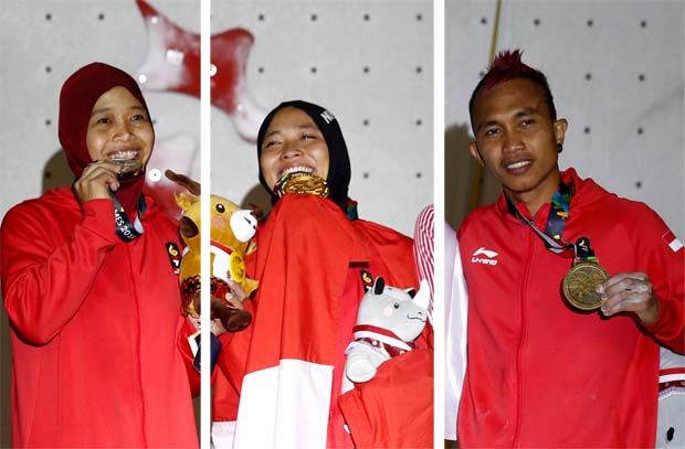 Bersinar di Asian Games...