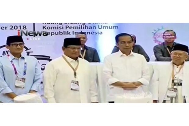 Jokowi-Maruf Nomor Urut...
