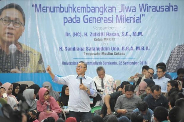 Generasi Milenial Berperan...