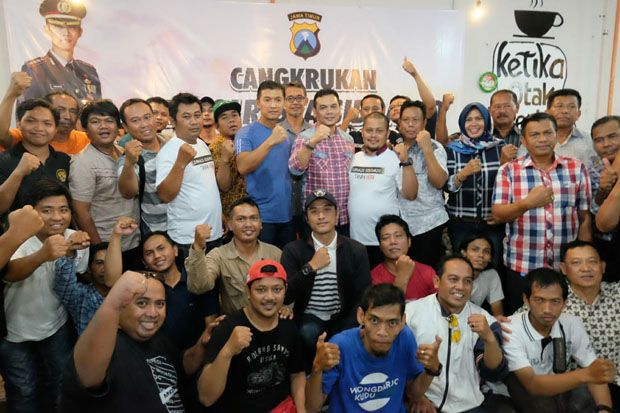 Gelar Cangkrukan, Kapolresta...