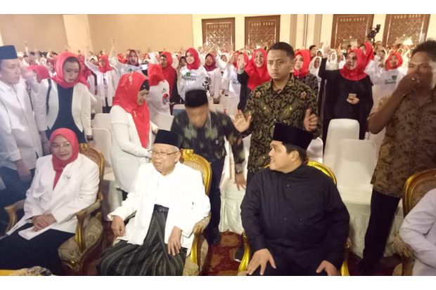 Maruf Amin dan Erick...
