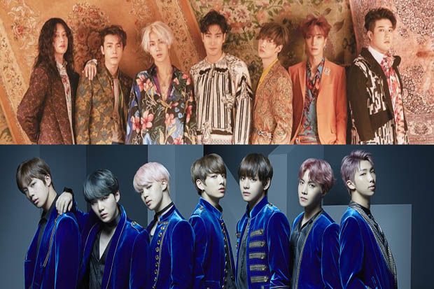 BTS dan Super Junior...