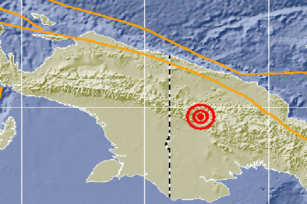 Gempa Guncang Pegunungan...