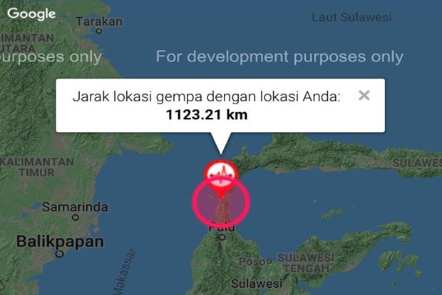 Gempa 7,7 SR Guncang...
