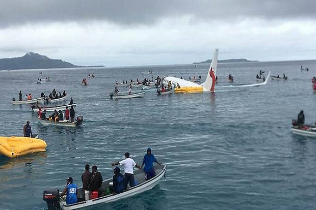 Pesawat Air Niugini...