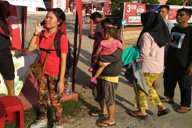 Layanan 4G Telkomsel...