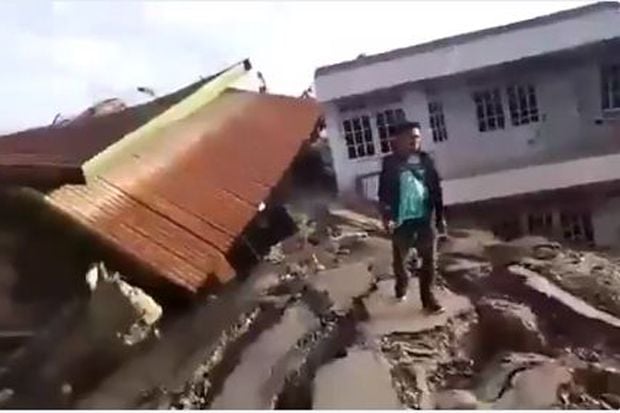 Dahsyatnya Gempa Palu...