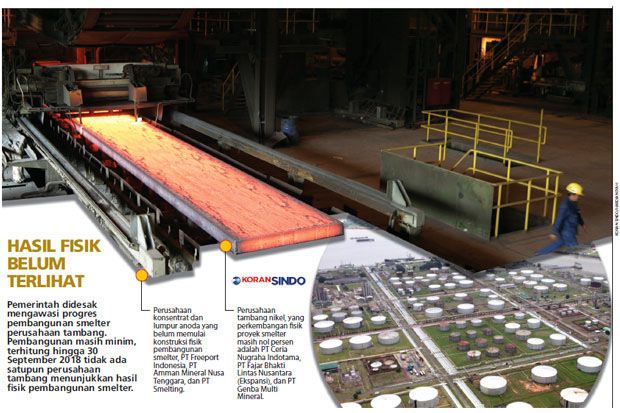 Pembangunan Smelter...