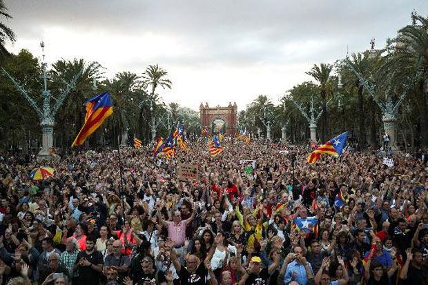 Seruan Catalonia Merdeka...