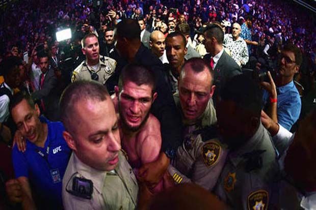 Khabib Nurmagomedov...