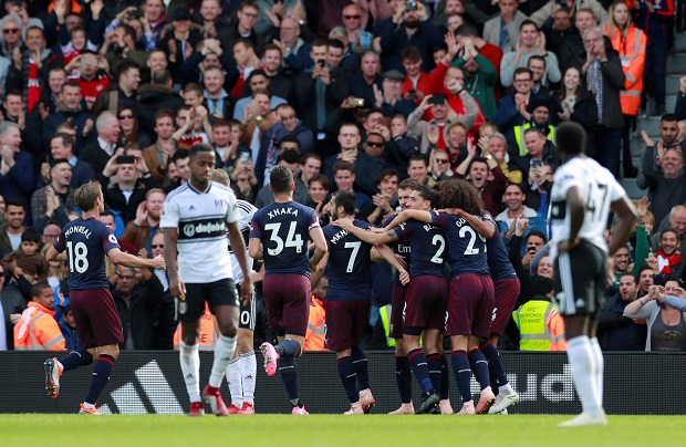 Arsenal Bikin Fulham...