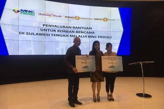 MNC Group Bantu Korban...