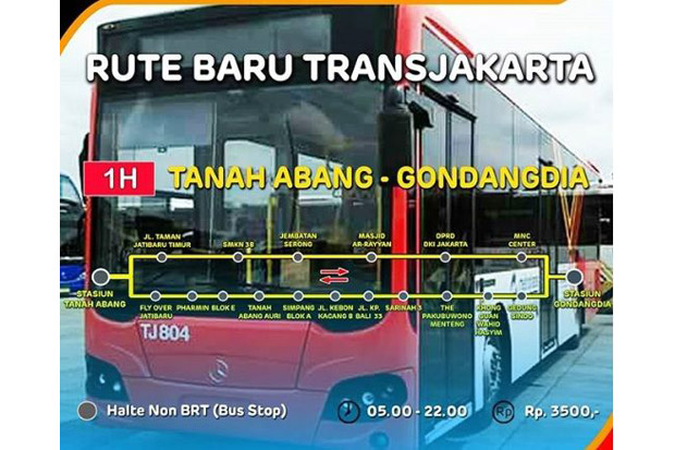 Transjakarta Buka Trayek...