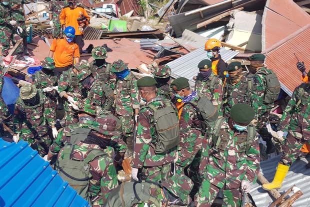 TNI Temukan 188 Jenazah...