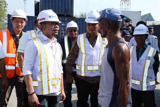 Sidak di Pelindo III...
