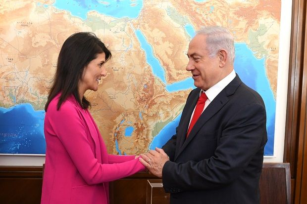 Netanyahu Sebut Haley...