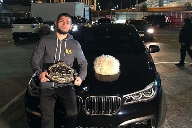 Khabib Nurmagomedov...