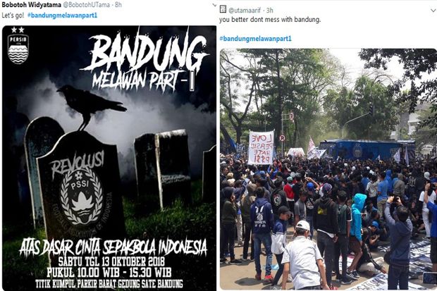 Kecewa PSSI, Bobotoh...