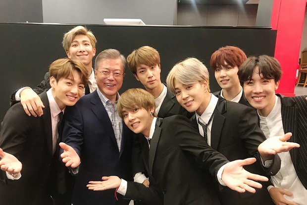 BTS Bertemu Presiden...
