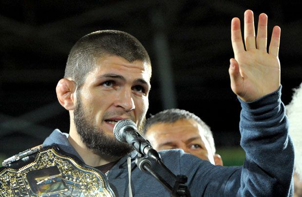 Khabib Nurmagomedov...