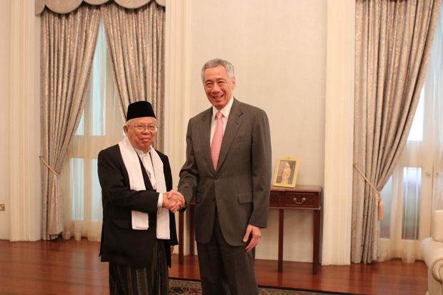 Maruf Amin Bertemu PM...