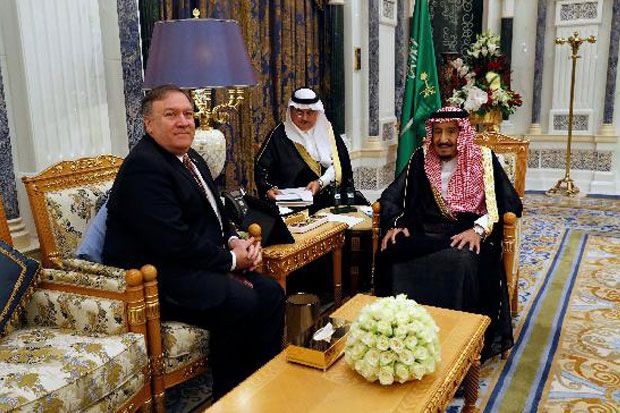 Pompeo Bertemu Raja...