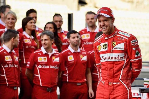 Karier Vettel di Ferrari...