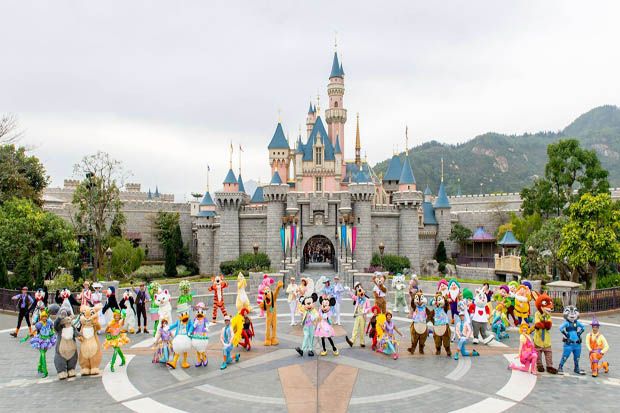 Hong Kong Disneyland...
