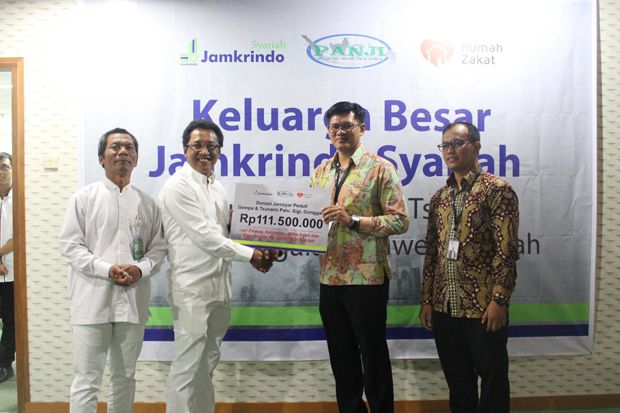 Jamkrindo Syariah Salurkan...